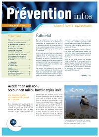 Page de couverture du Prvention Infos 47