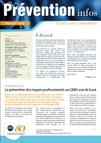 Page de couverture du Prvention Infos 49